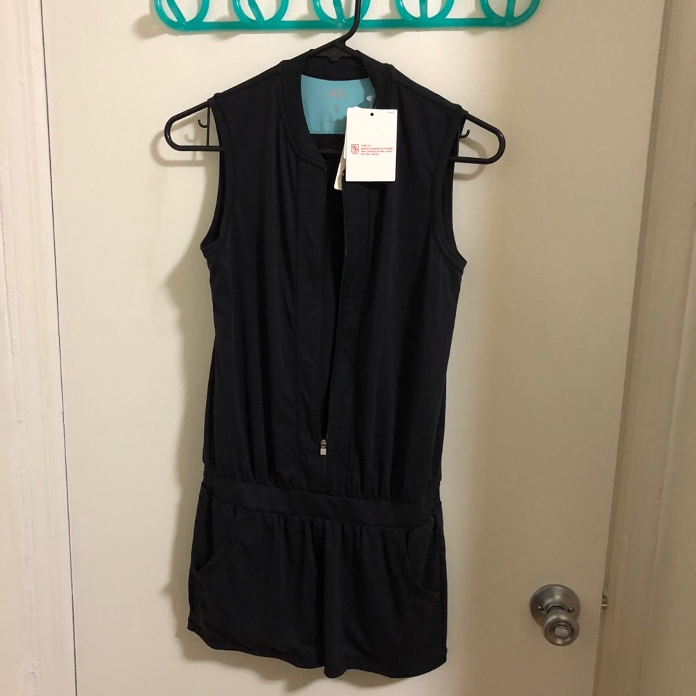 Uniqlo Women Stretch Short Overalls